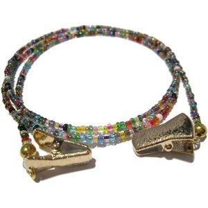 Eyeglass Chain for Women - Beaded 32 Colors Gold Clip - Glasses Chain